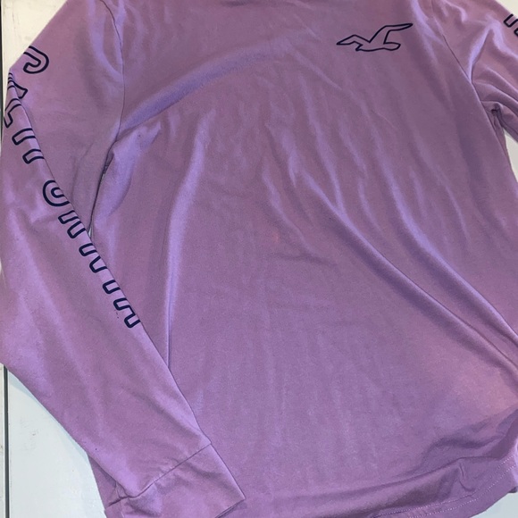 Large long sleeve logo Hollister tee - Picture 4 of 5